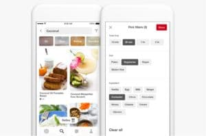 Pinterest Food Filters